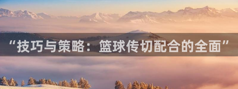 “技巧与策略：篮球传切配合的全面”